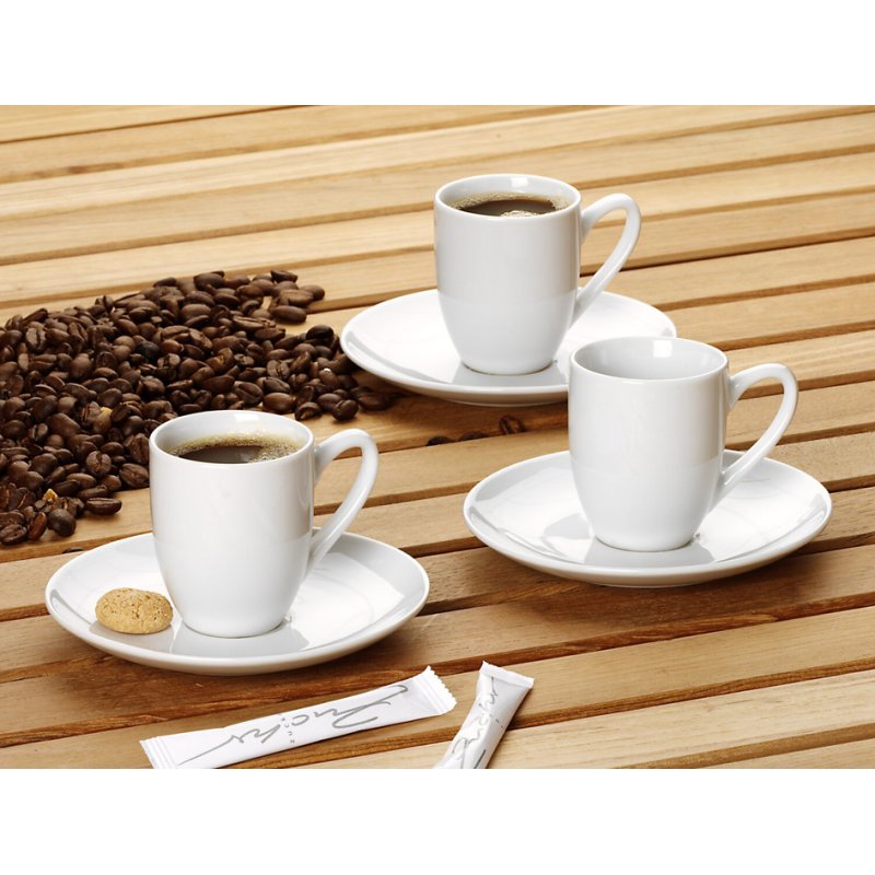 Ritzenhoff & Breker tasse à espresso Bianco, porcelaine, blanc, 80 ml